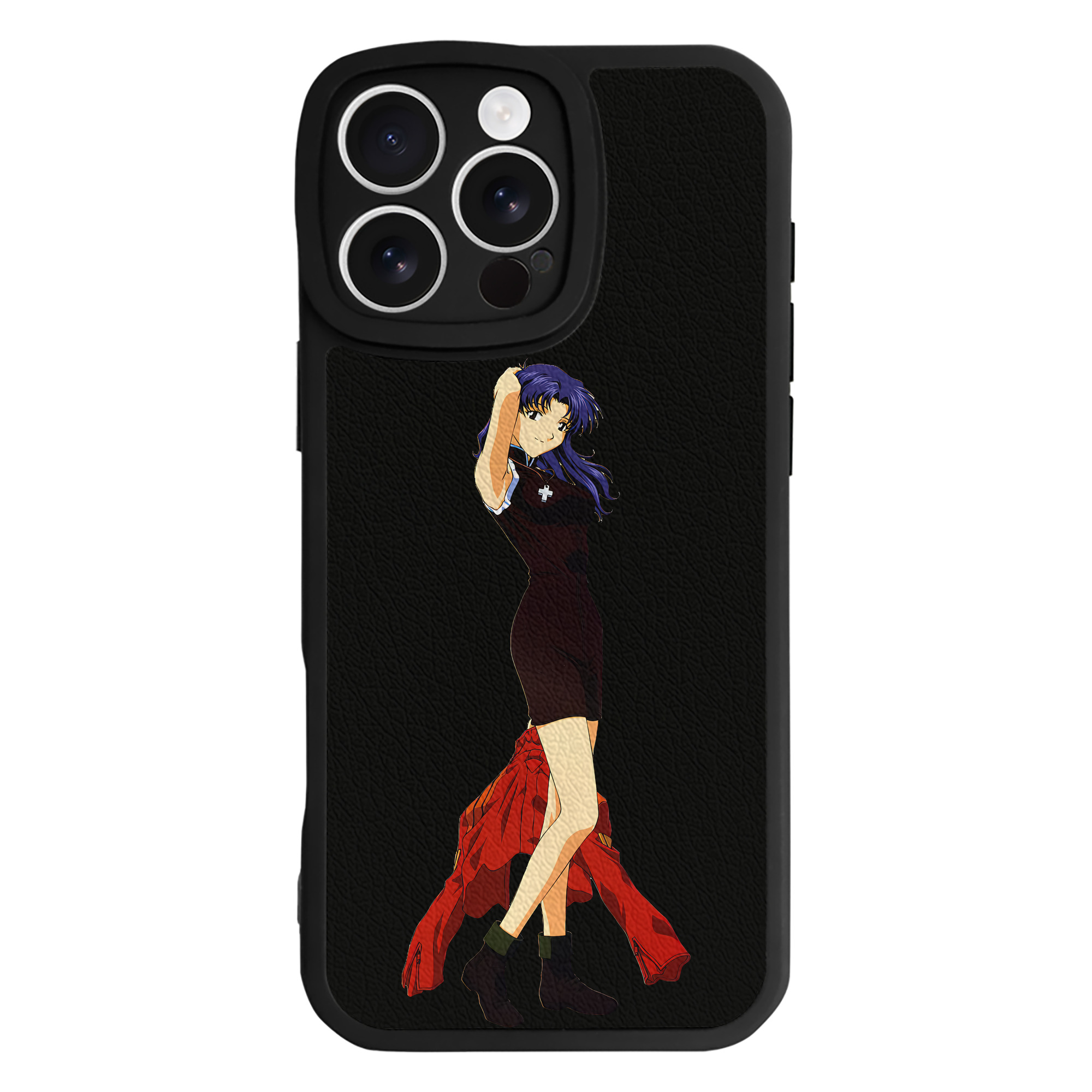 （画像用） EVA 新世紀エヴァンゲリオン 【iPhone 16シリーズ対応】シリコンスマホケース（レザー調） 材質：シリコン